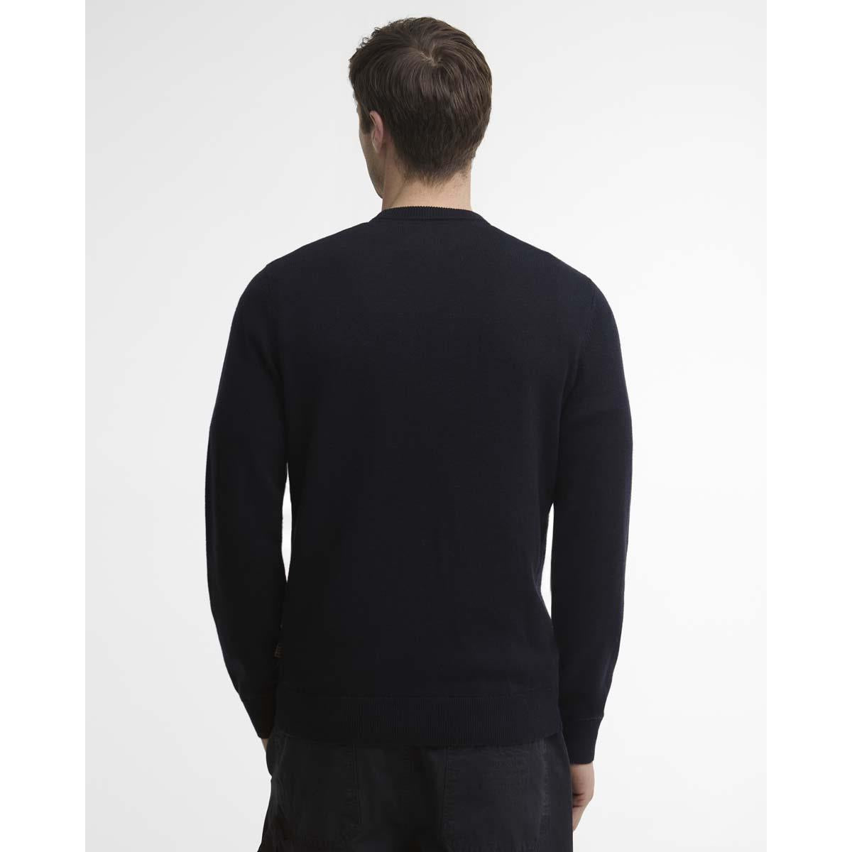 Barbour Mens Mineral Tartan Crew Jumper