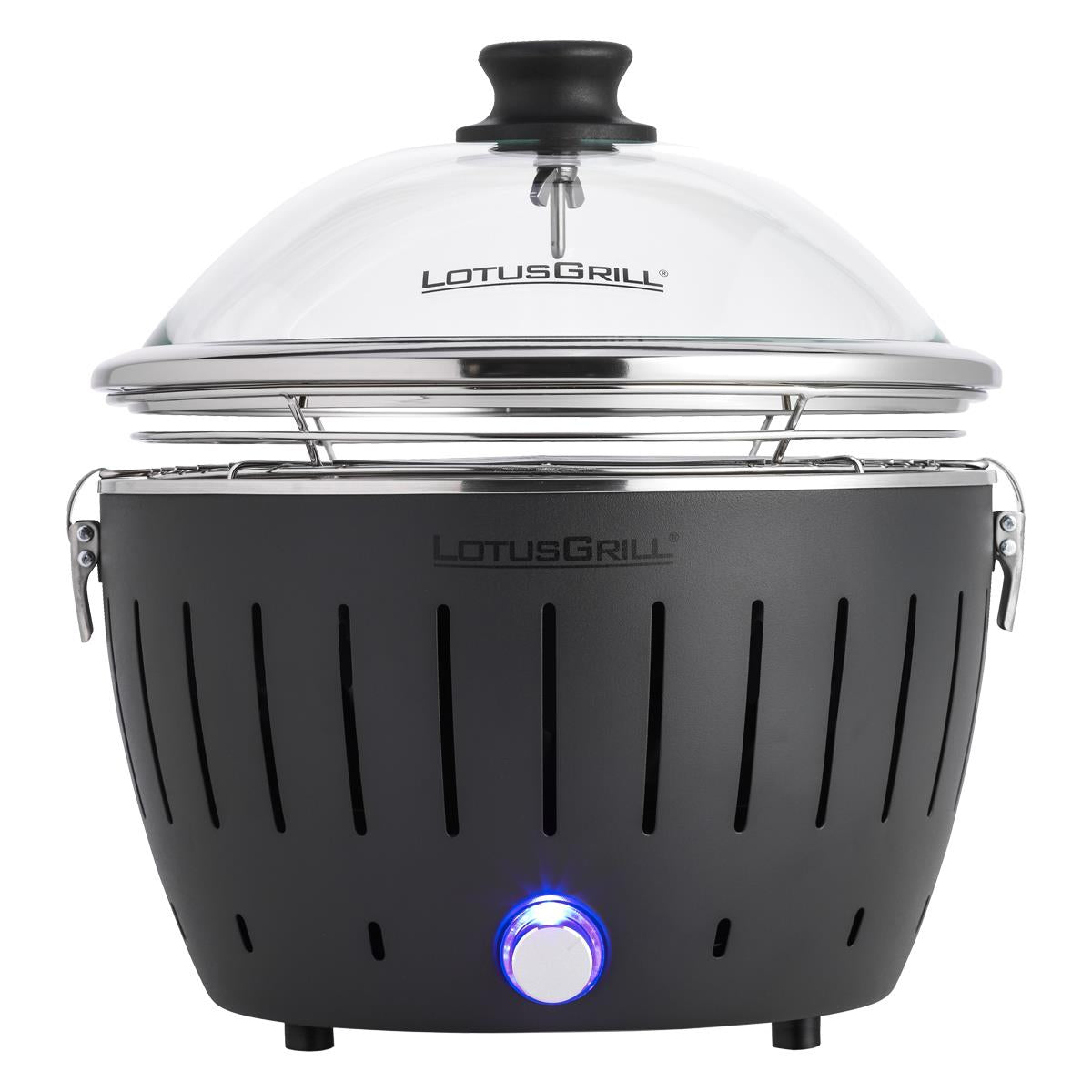 Glass Hood on Grill