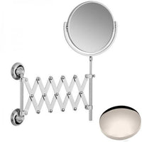 Polished Nickel Samuel Heath Style Moderne Extending Mirror L6708