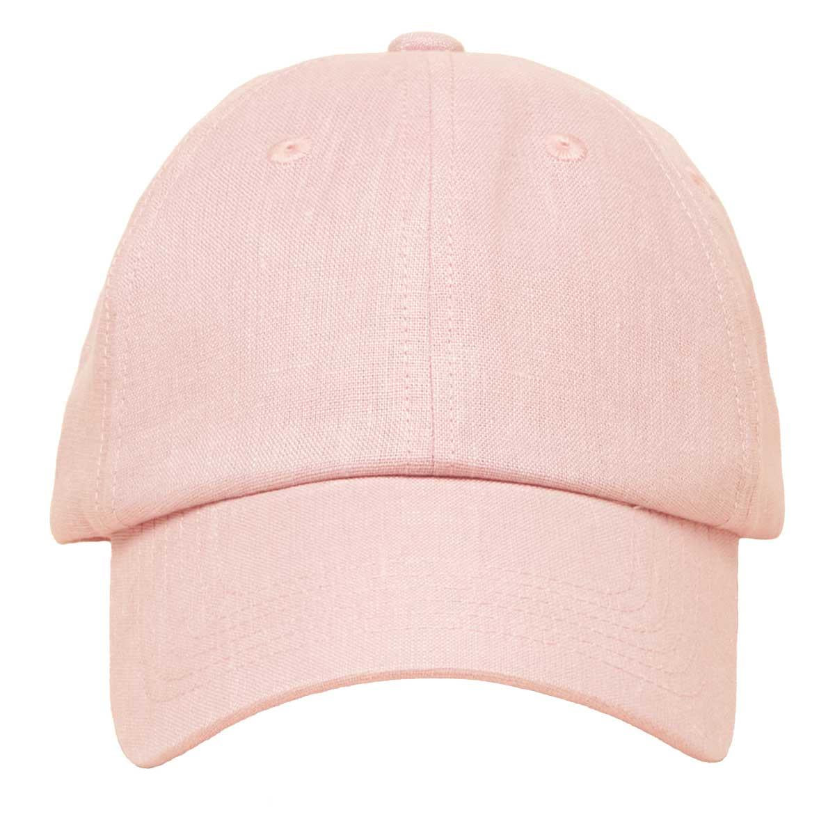 Pink Joules Womens Daley Linen Baseball Cap