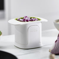 White Joseph Joseph ChopCup Vegetable Dicer chop4