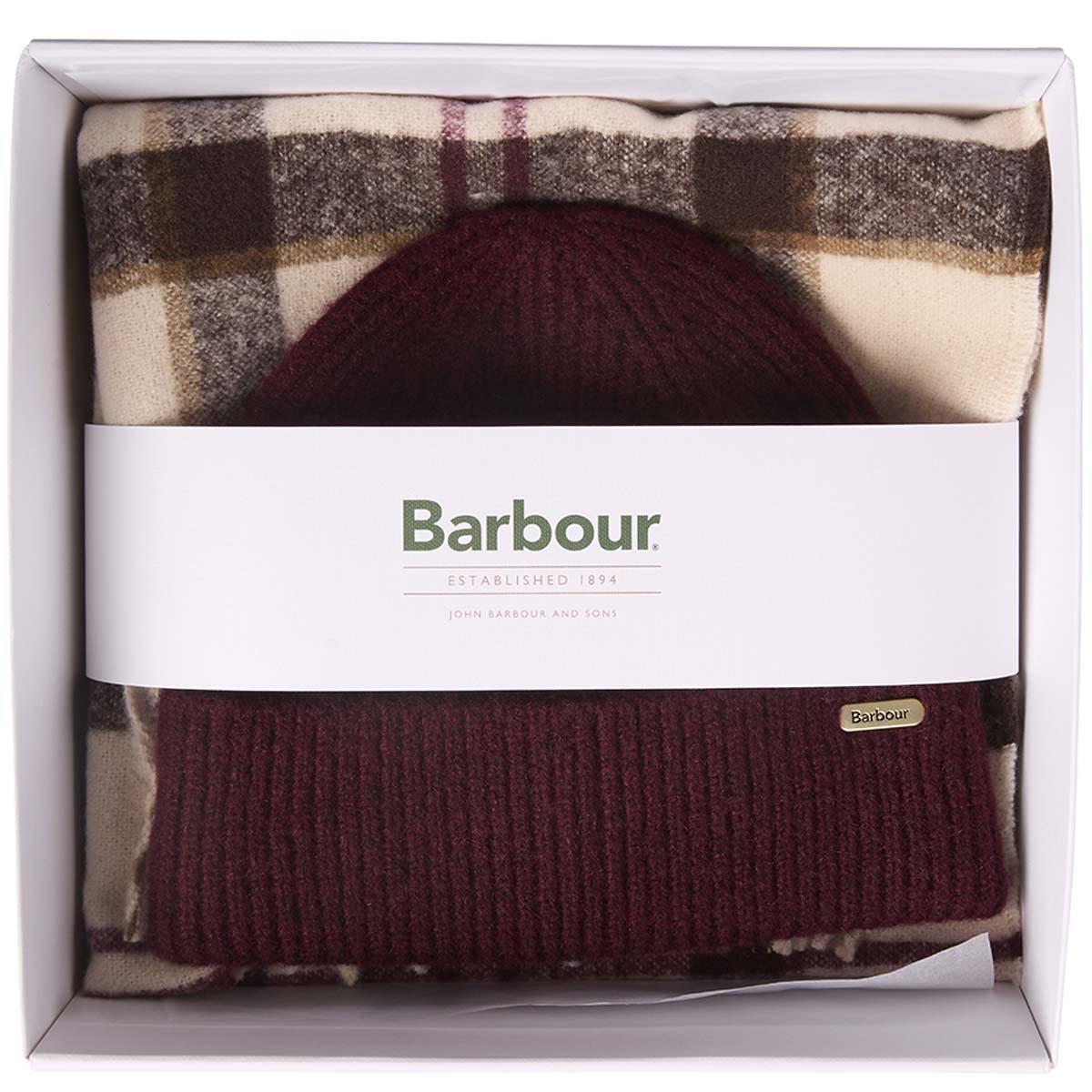 Barbour Womens Olivia Beanie & Scarf Gift Set