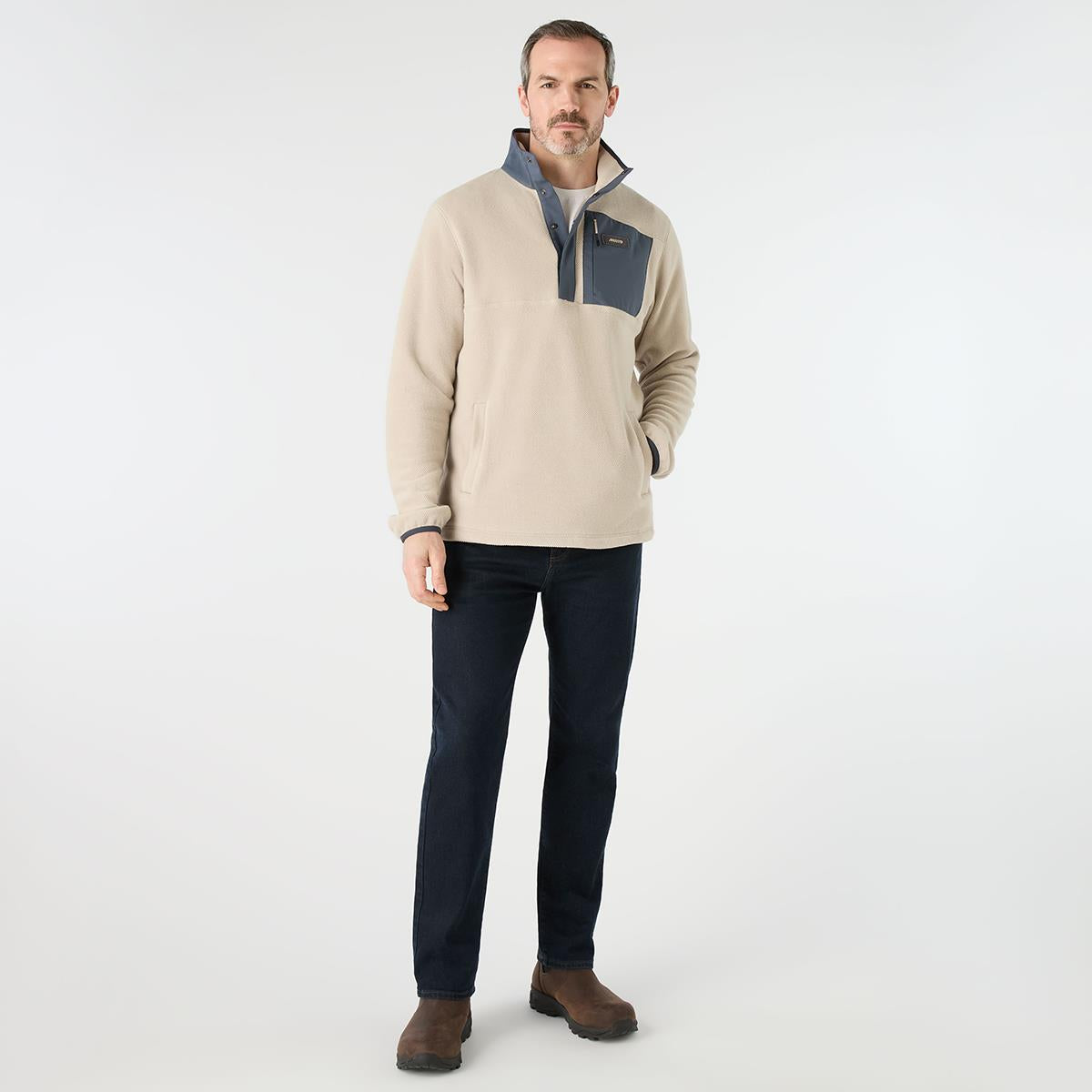 Musto Mens Classic Snap Fleece