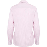 Pink Stripe Hoggs Of Fife Ingliston Womens Stretch Stripe Shirt Back