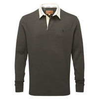 Peat Green  Schoffel Mens Porthallow Rugby Shirt