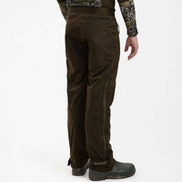 Palm Green Deerhunter Mens Excape Rain Trousers on model back