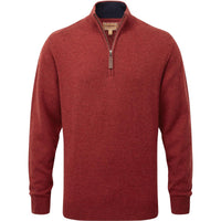 Schoffel Mens Lewis Lambswool 1/4 Zip Jumper