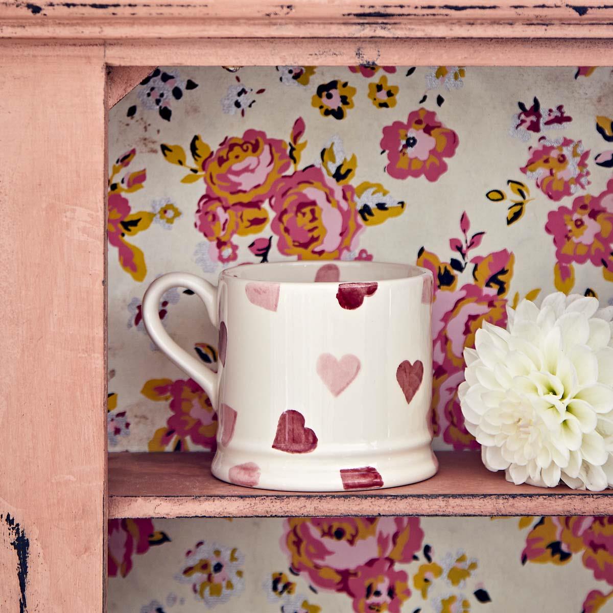 Emma Bridgewater Pink Hearts Small Mug