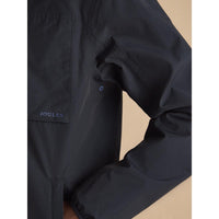 Navy Joules Mens Ayston Lightweight Waterproof Coat Underarm