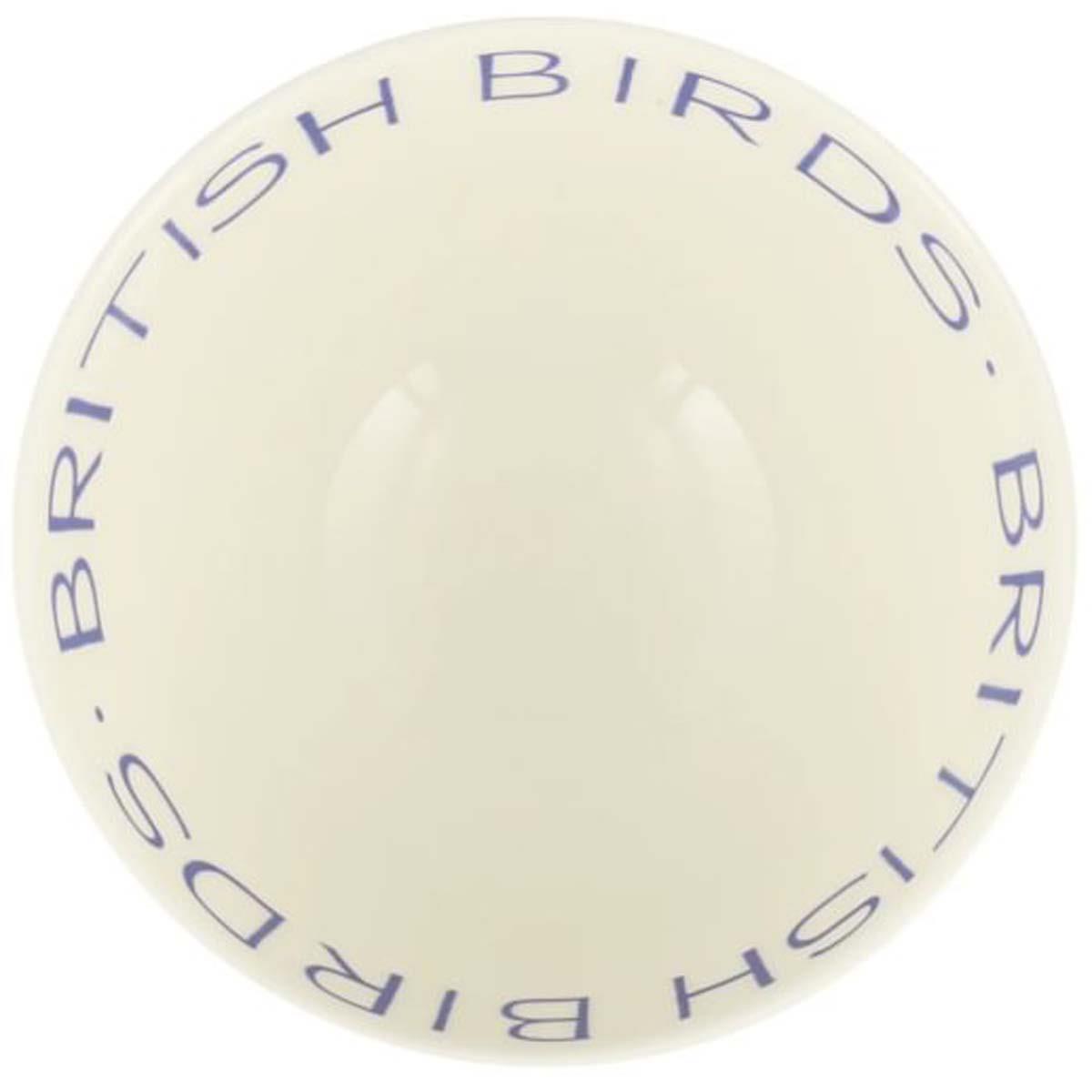 Emma Bridgewater British Birds Medium Old Bowl Interior