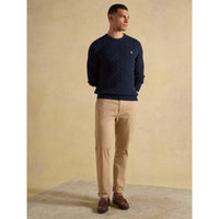 Tan Joules Mens Classic Chino Trousers On Model
