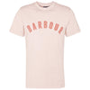 Pink Barbour Mens Terra Dye T-Shirt