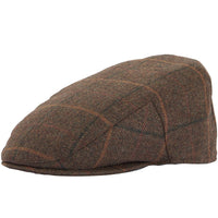Brown Barbour Unisex Crieff Flat Cap