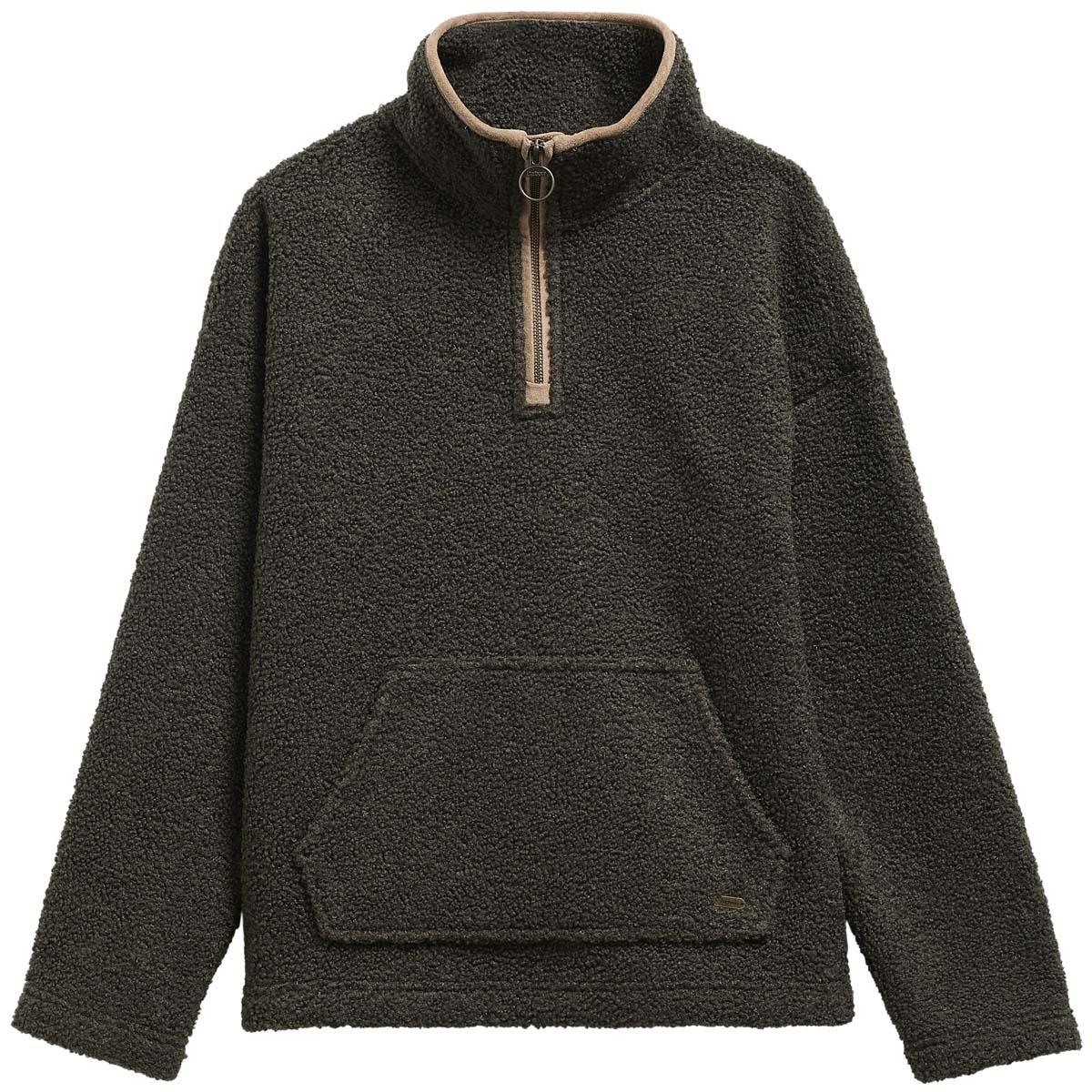 Barbour Womens Bamburgh Fleece Jumper Olive