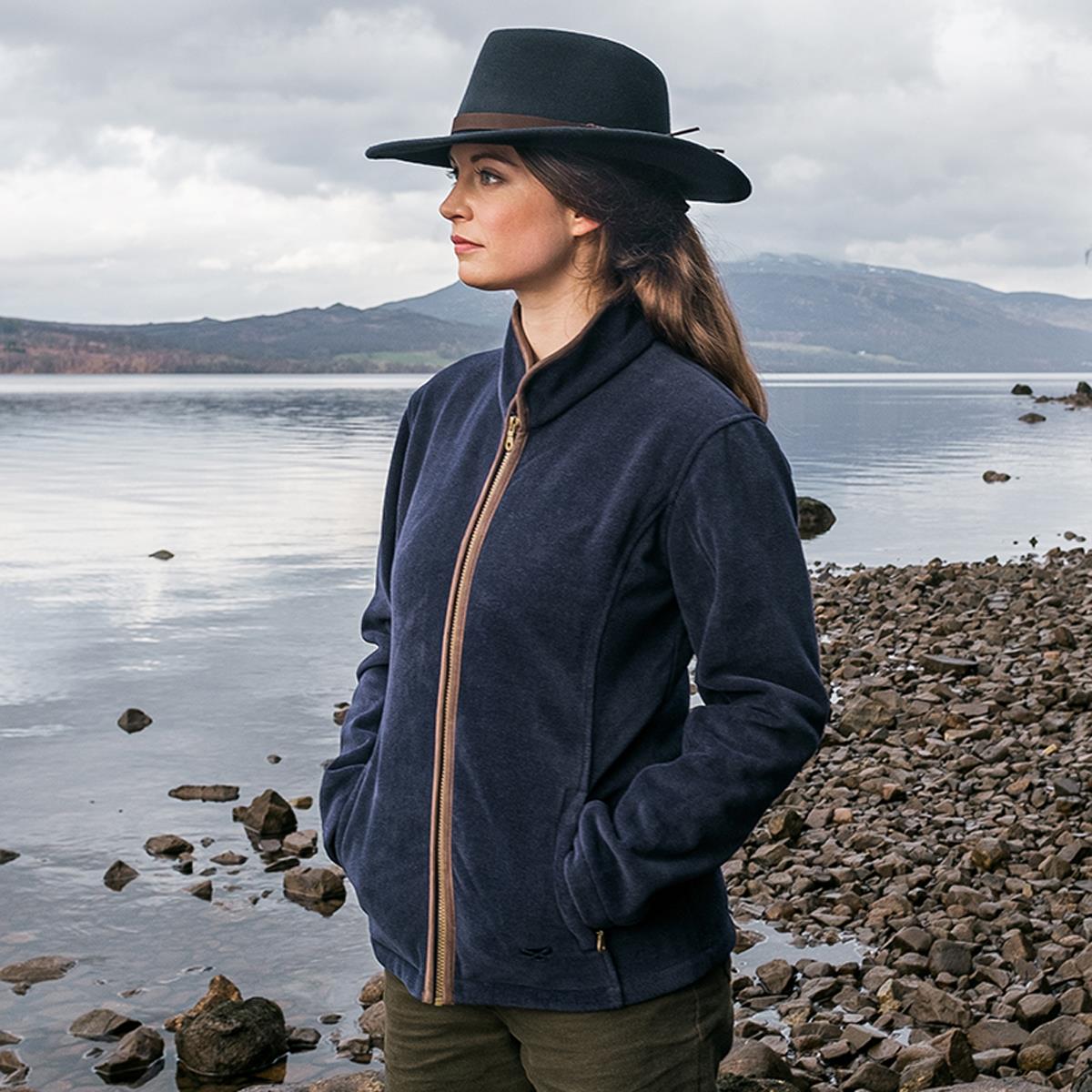 Hoggs Of Fife Womens Stenton Fleece Jacket