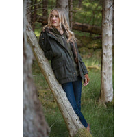 Hoggs Of Fife Womens Kelso Waterproof Wax Jacket