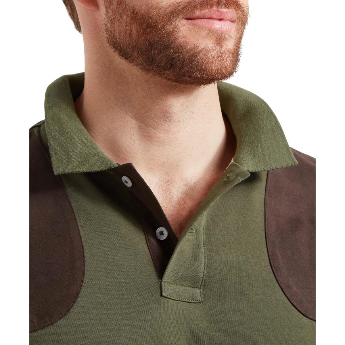 Forest Schoffel Mens Cordoba Polo Shirt COLLAR
