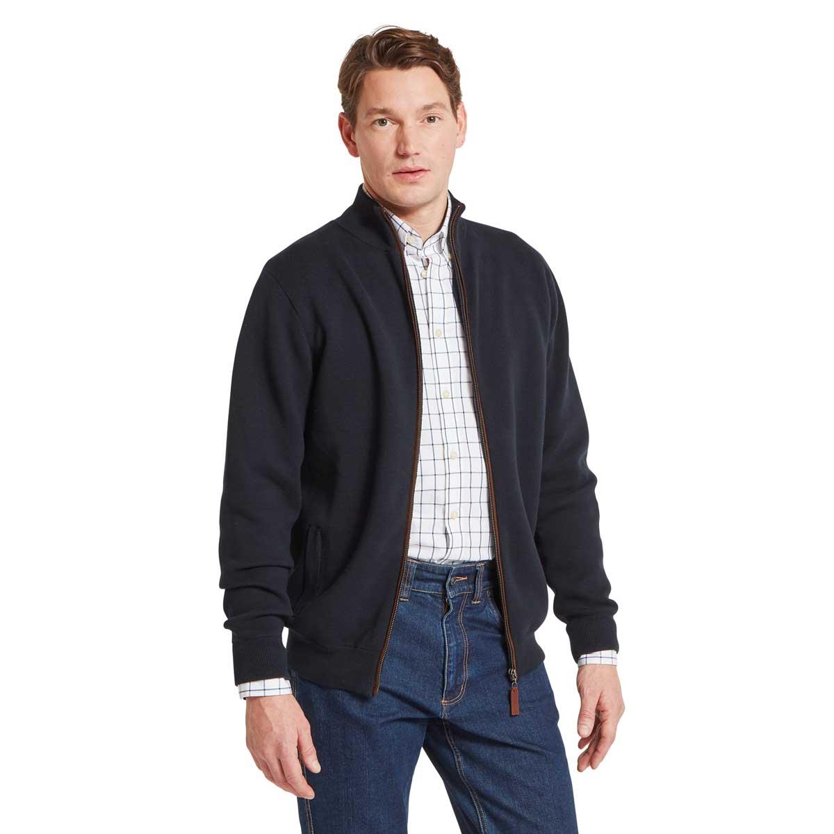 Schoffel Mens Marlow Full Zip Jumper
