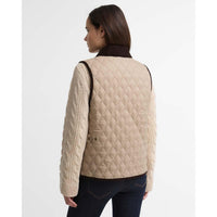 Light Trench/Muted Barbour Womens Darwen Quilted Gilet BACK