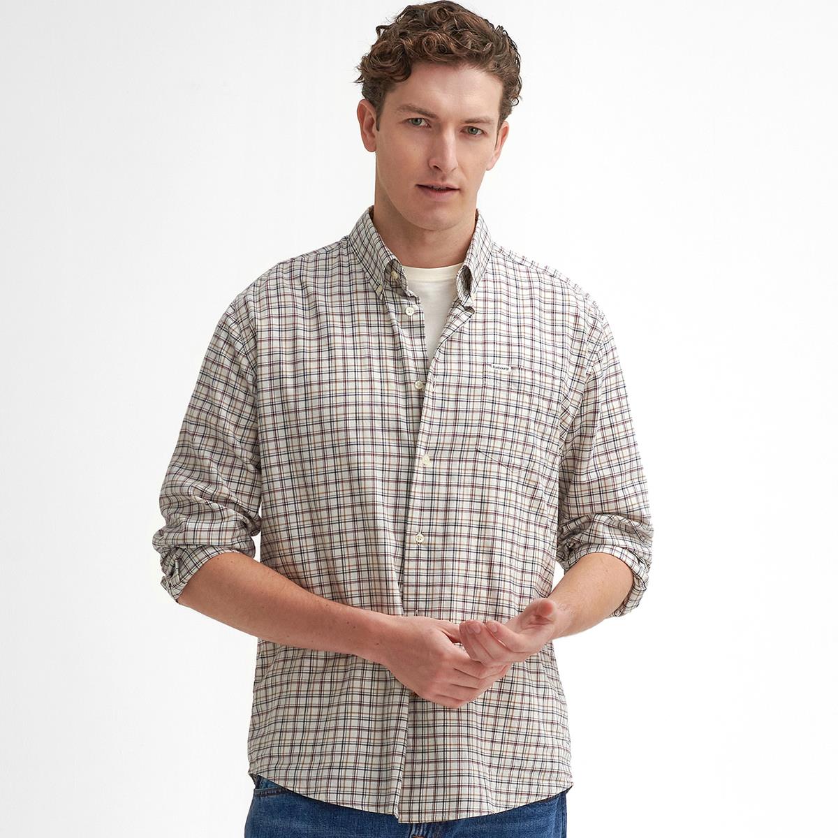 Barbour Mens Ashton Regular Tattersall Shirt