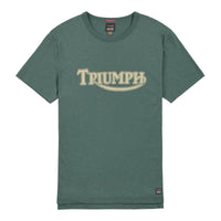vintage teal Triumph Mens Fork Seal Tee