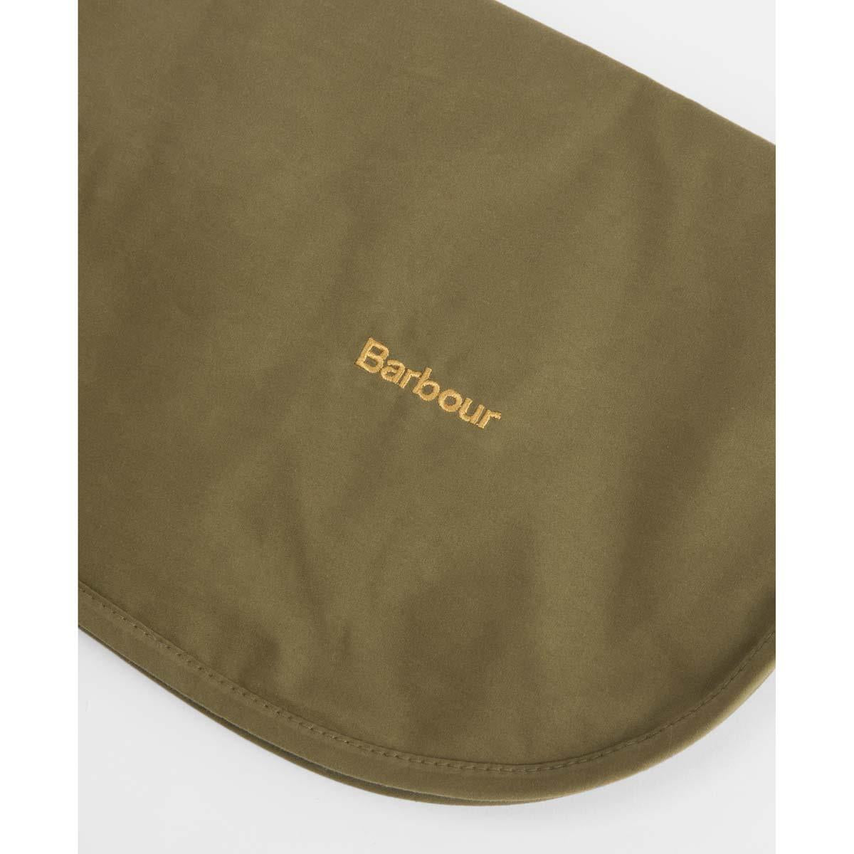 Dusky Green Barbour Transport Dog Coat logo