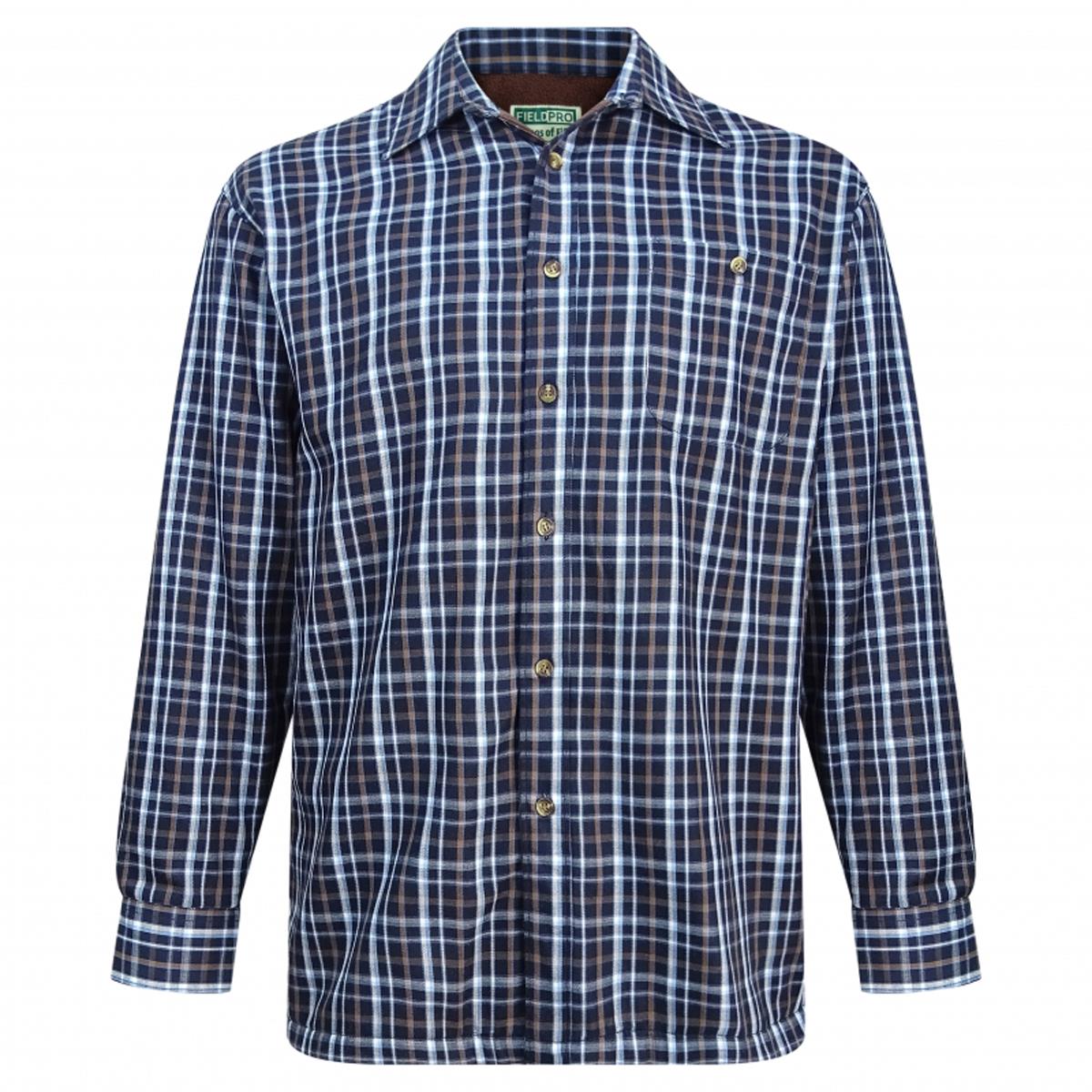 Hoggs Of Fife Mens Fleece Lined Shirt