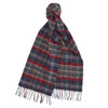 Barbour Unisex Wool Cashmere Tartan Scarf
