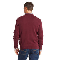 Schoffel Mens Calton Cotton Cashmere Crew Jumper