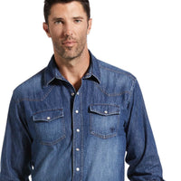 Ariat Mens Denim Retro Fit Shirt