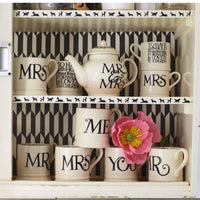 Emma Bridgewater Black Toast Mr & Mrs Mug Set