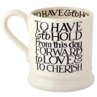 Emma Bridgewater Black Toast Mr & Mrs Mug Set