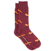 Albert and Maurice Mens Fox Socks