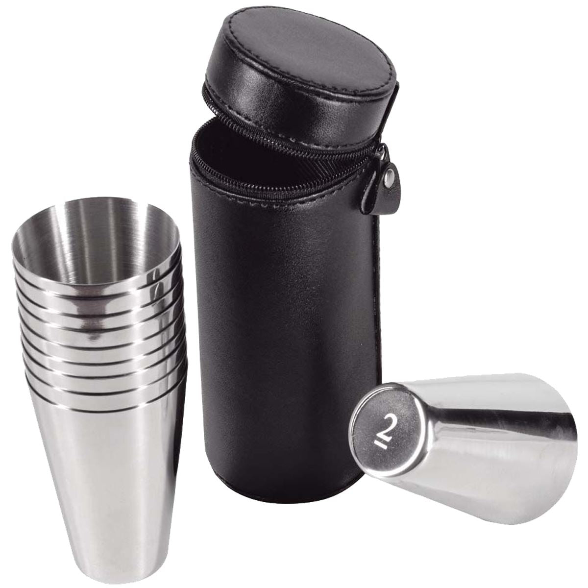 Stainless Steel Bisley 2oz Numbered Cups