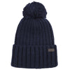 Navy Barbour Mens Kelson Pom Beanie