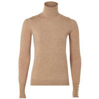 Holland Cooper Womens Buttoned Knit Roll Neck