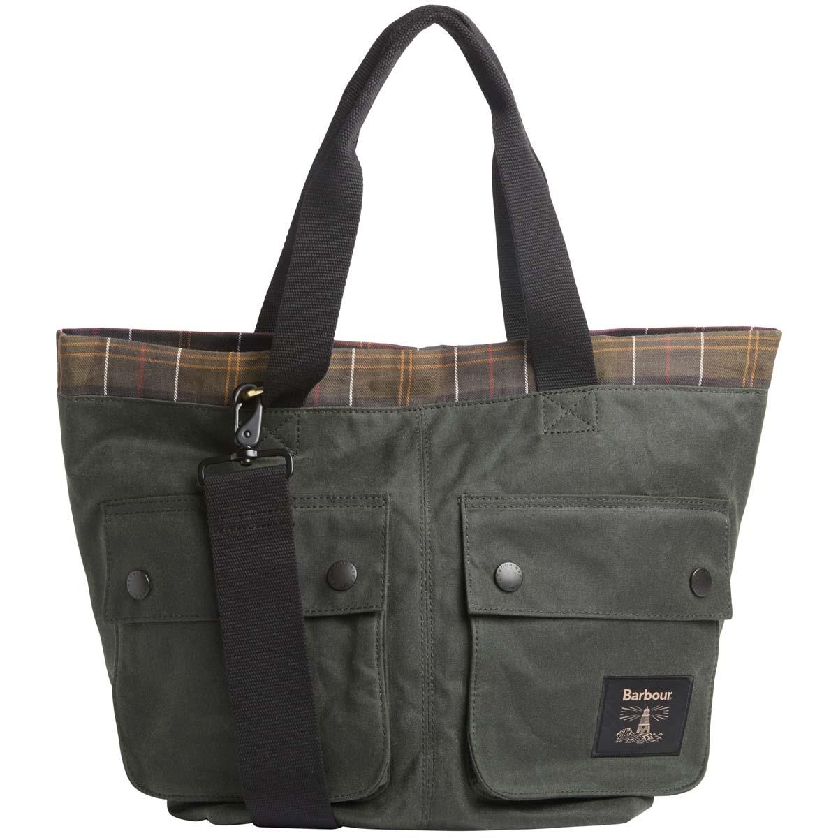 Barbour Field Wax Carry All Tote Bag
