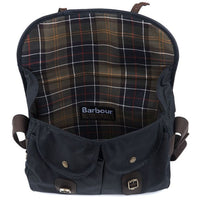 Barbour Unisex Wax Leather Tarras Bag Inside