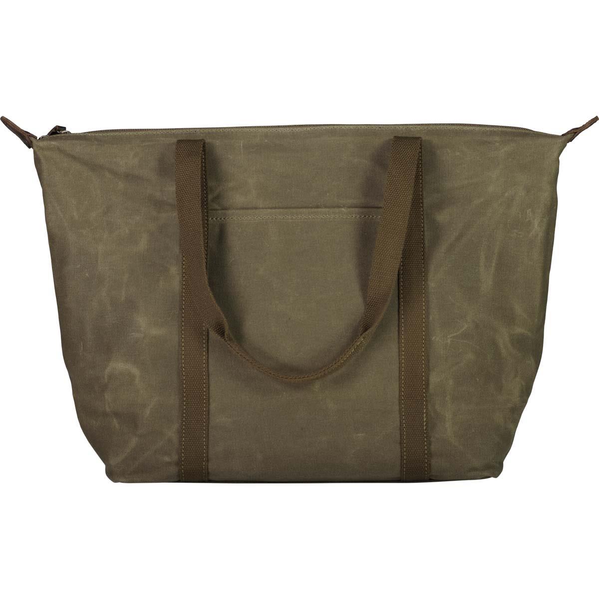 Taupe Swanndri Queenstown Tote Bag Back