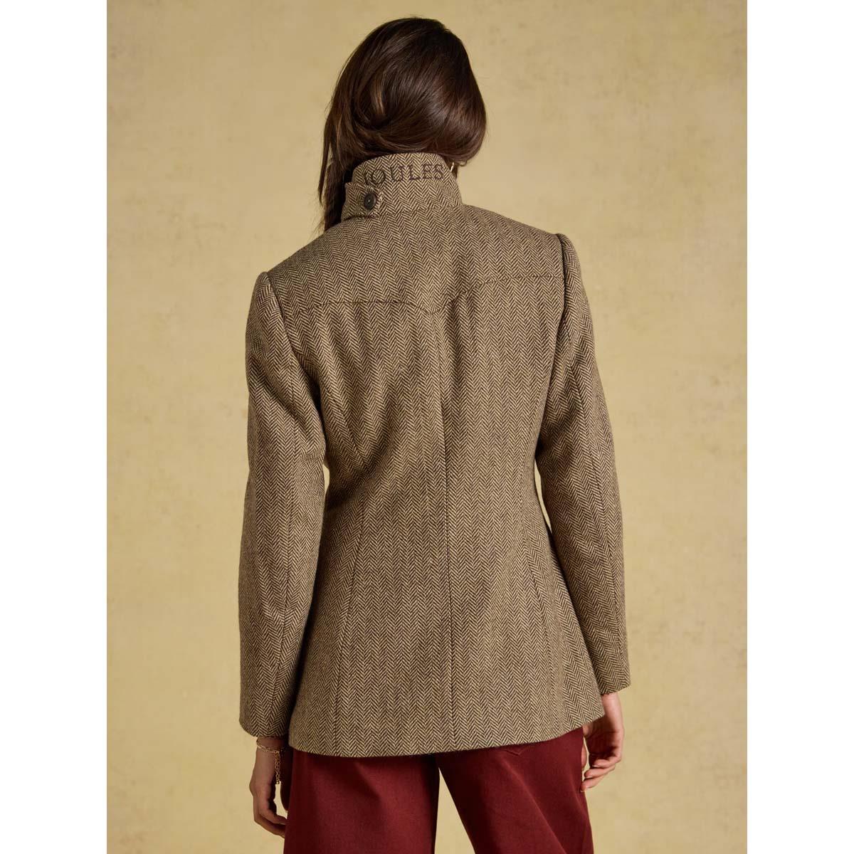 Joules Womens Saddlebury Tweed Jacket