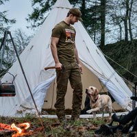 Light Pine Seeland Mens Highseat Sunset T-Shirt LS2