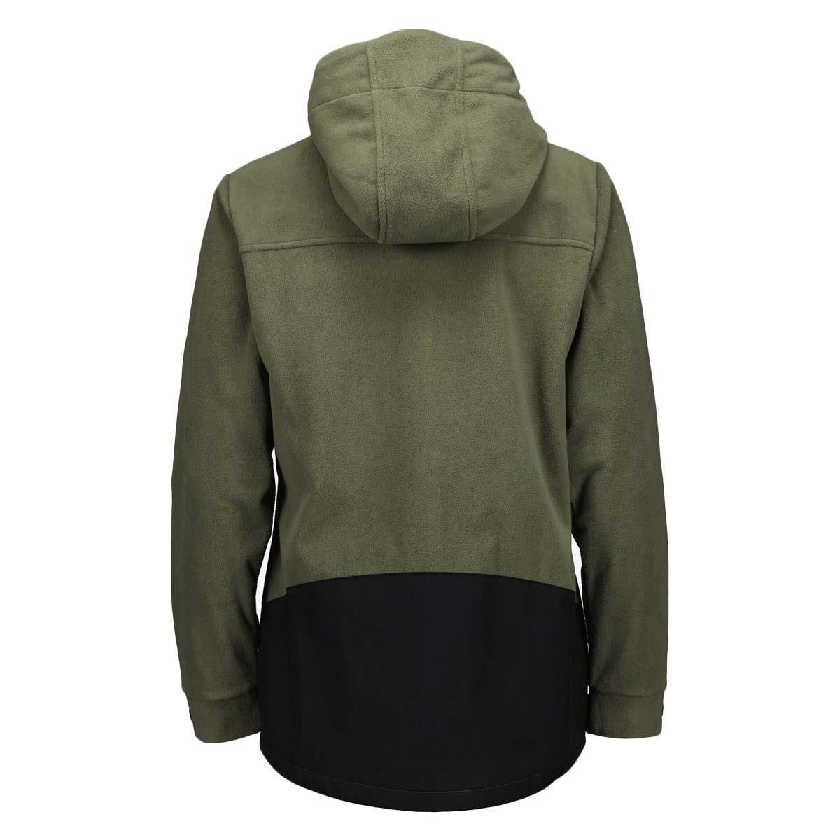 Forest Swanndri Womens High Rock Stormshield Fleece Jacket Back