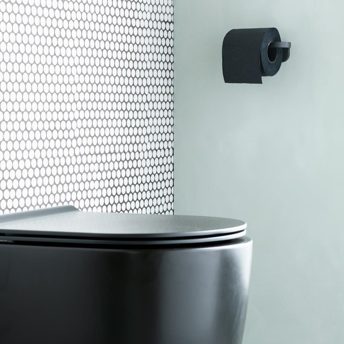 Brabantia MindSet Toilet Roll Holder Mineral Infinite Grey Lifestyle
