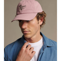 R.M. Williams Mens Script Longhorn Cap