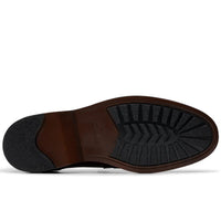 Mid Tan Leather Clarks Mens Aldwin Step Shoe Sole