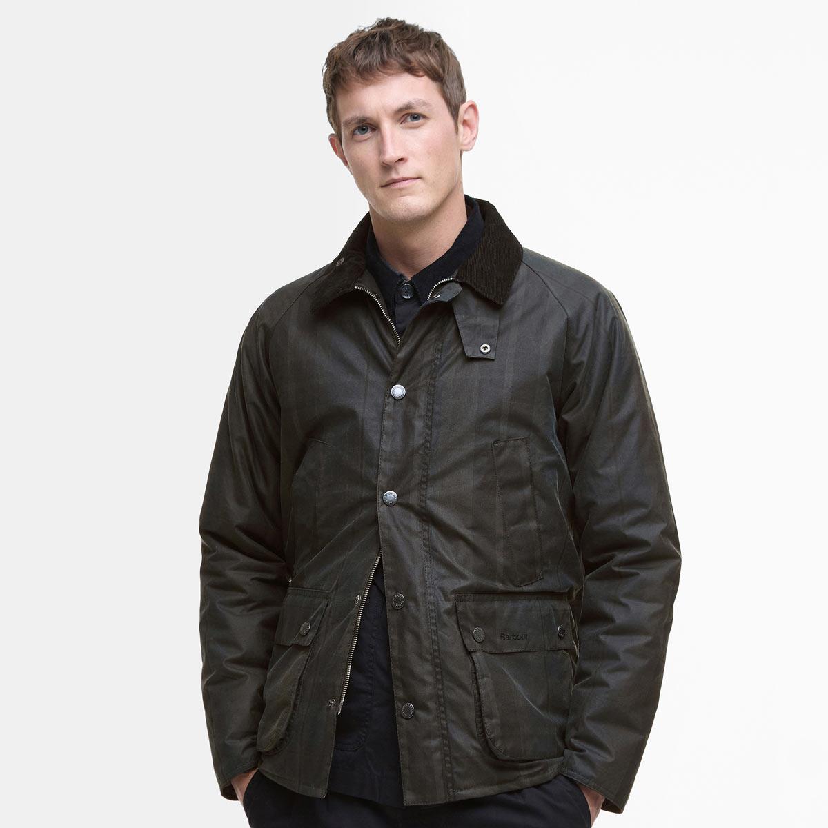 Barbour Mens Modern Check Bedale Wax Jacket