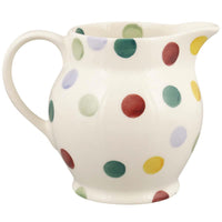 Emma Bridgewater Polka Dot Half Pint Jug RIGHT