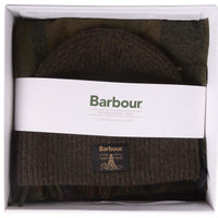 Barbour Mens Westerdale Beanie & Scarf Gift Set