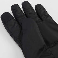 Black Barbour Mens Harker Waterproof Gloves Palm