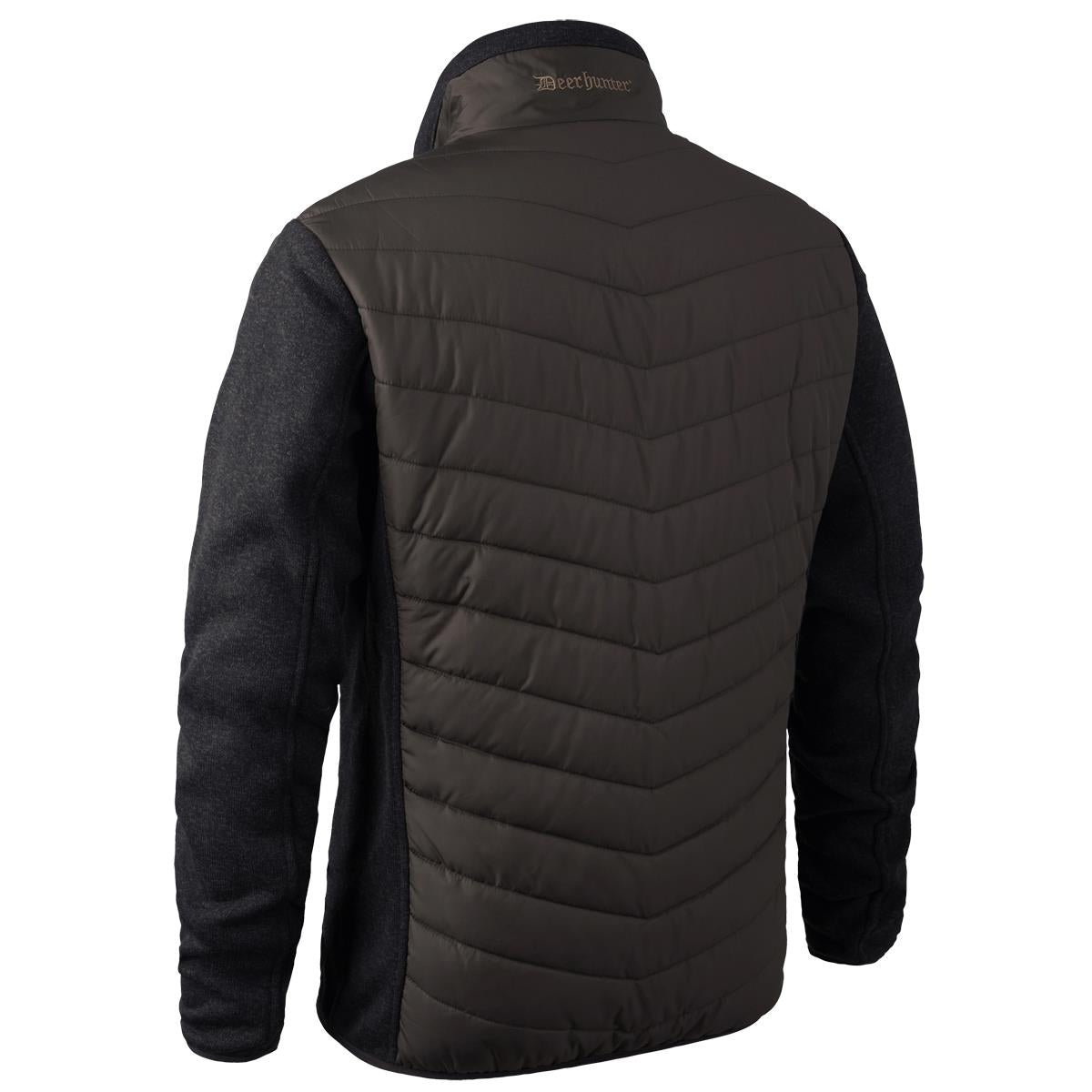 Brown Leaf Deerhunter Mens Moor Padded Jacket Back